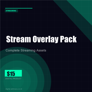 Stream Overlay Pack - 10 Professional Twitch & YouTube Templates