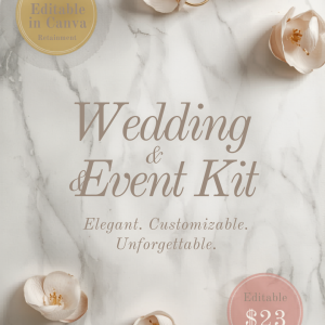 Wedding & Event Kit - Elegant Invitation Template
