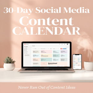 30-Day Social Media Content Calendar 2026